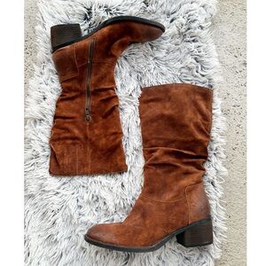 Born Mid‎ Calf Stretch Boots Brown